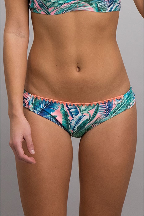 LADIES LOW WAIST BRIEF BRIGHT JUNGLE MULTI COLOUR 2
