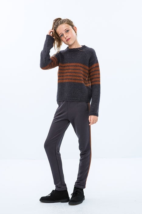 GIRLS JIL PULLOVER PHANTOM BLACK 4