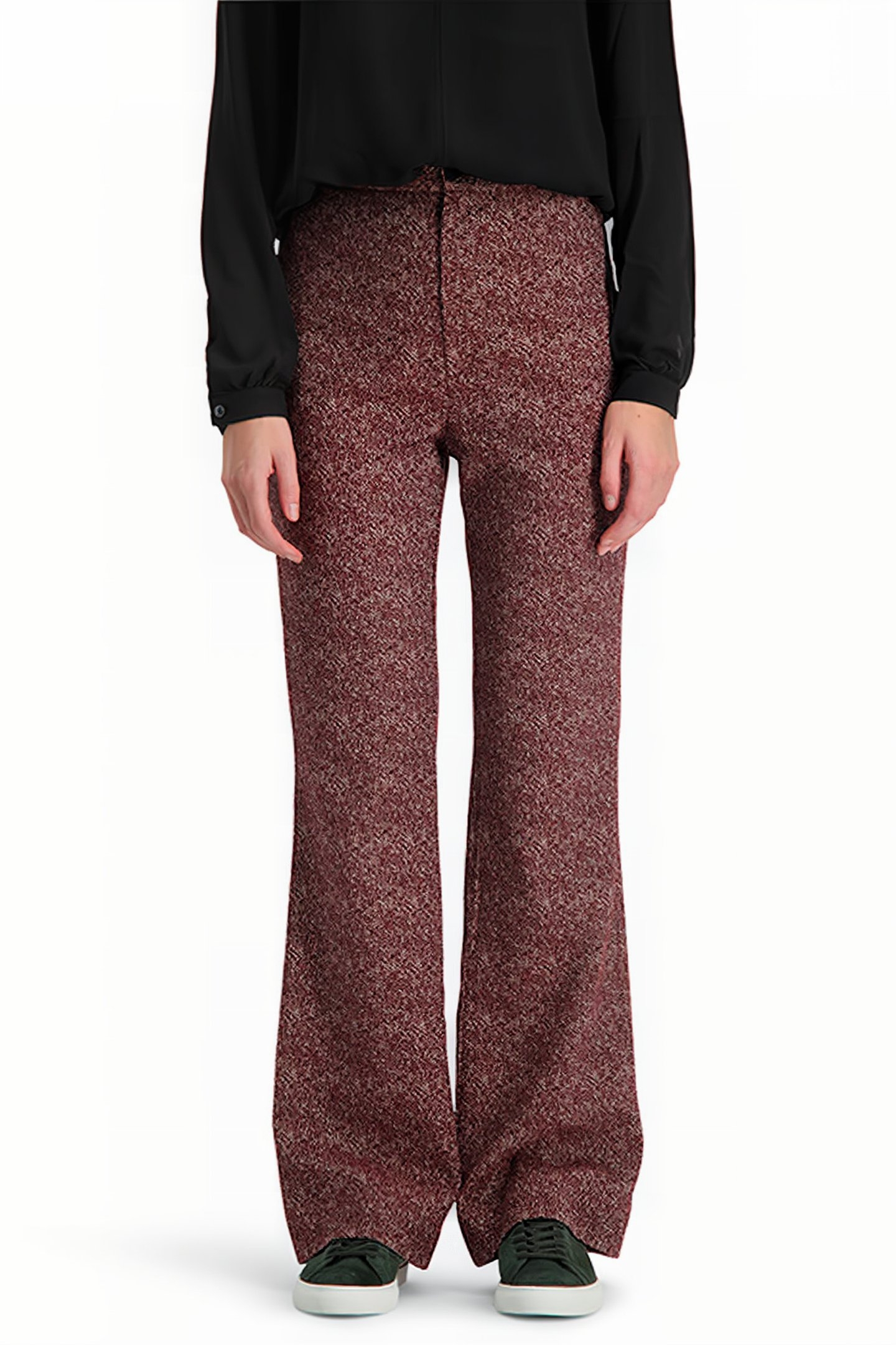 NYX MELANGE TROUSER MERLOT MEL 1