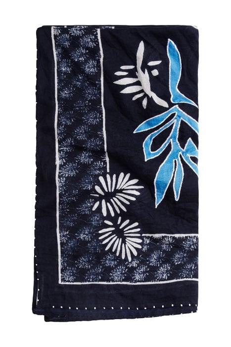 SCARF WOVEN TRUE BLUE 1