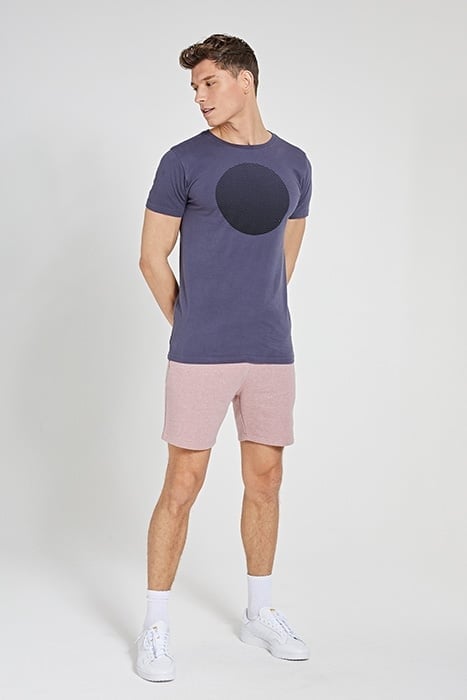 MEN SWEAT SHORT SAMMY OLD ROSE PINK 4