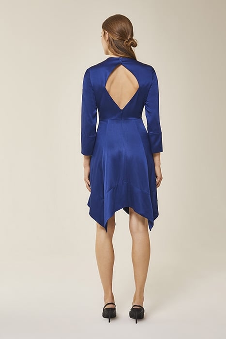 OPEN BACK DRESS MINI INDIGO 2