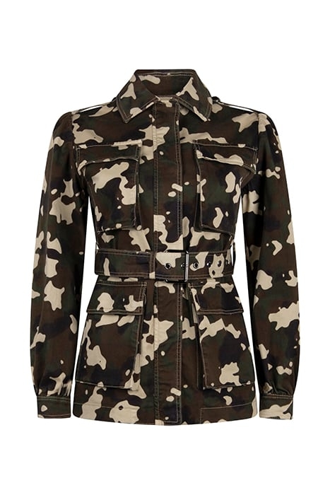 SHREK FIELD JACKET DRILL ST. C MULTICOLOUR: GREEN/BROWN 7