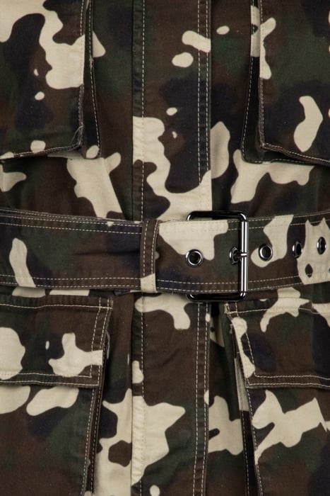 SHREK FIELD JACKET DRILL ST. C MULTICOLOUR: GREEN/BROWN 6