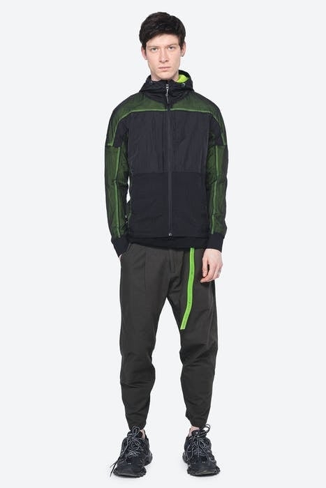 NM01 - ARGON BLACK GREEN MESH 1