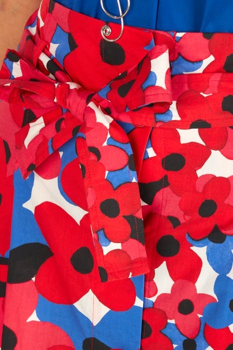 SKIRT APPLIED POCKETS + BELT S00227 4