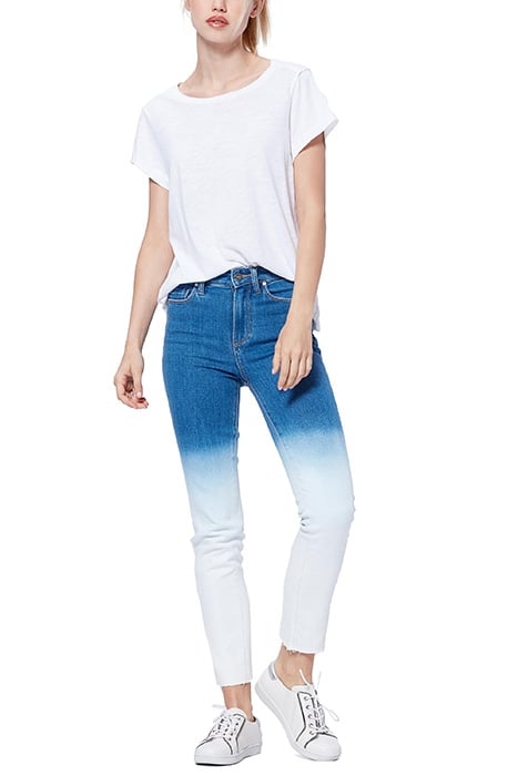 HOXTON SLIM RAW HEM ARCTIC OMBRE 2