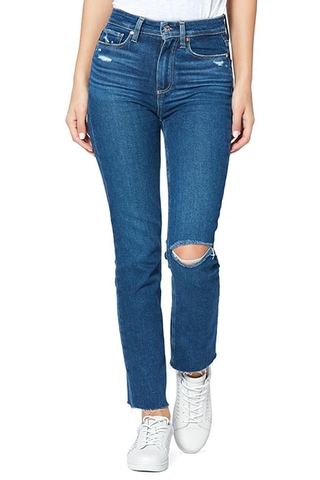 HOXTON SLIM RAW HEM SLOPES DESTRUCTED 1