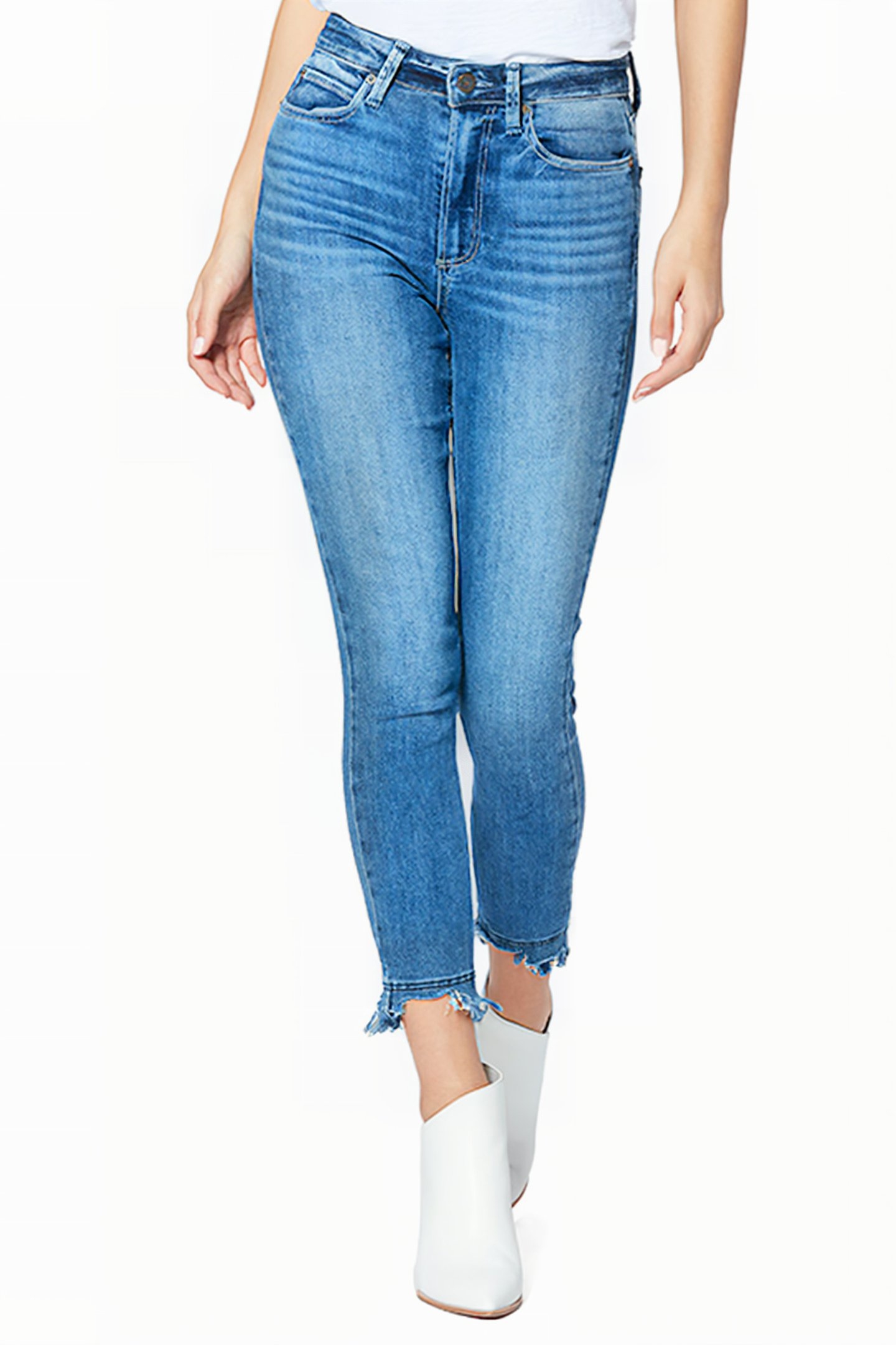 MARGOT CROP RIPPED HEM FREESTYLE DISTRESSED HEM 1