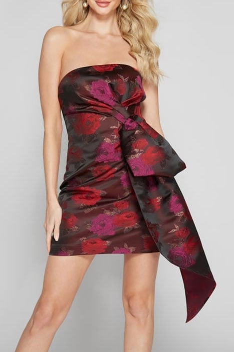 MARCIANO BY GUESS NIGHT ROSE DRESS NIGHT ROSE JACQUARD 4