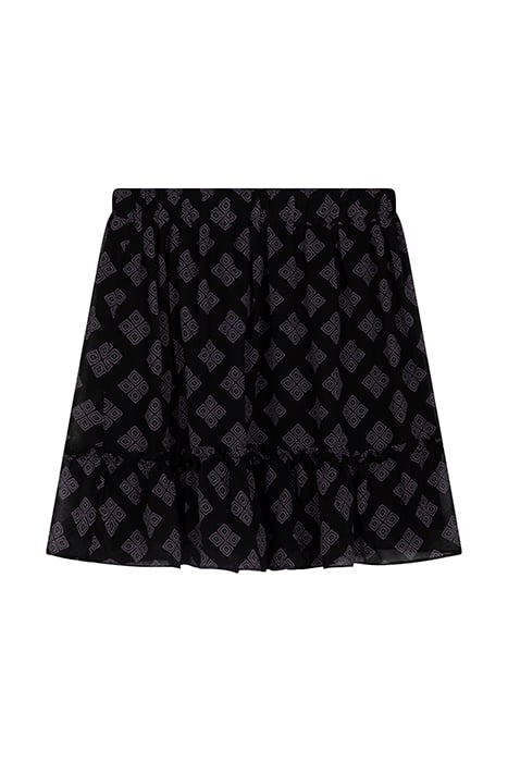 LUNA SKIRT BLACK/CROCUS PETAL 1