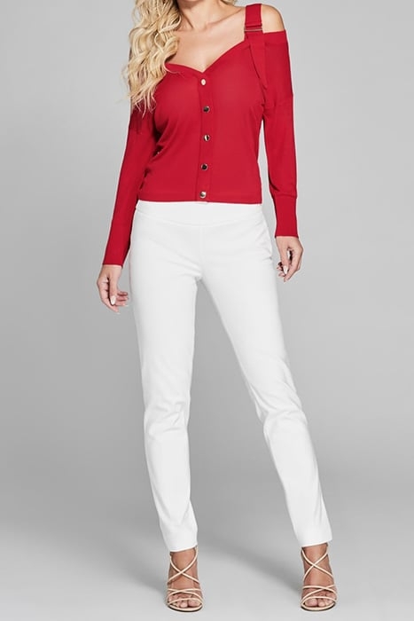 GLORIA OUT-SHOULDER CHERRY PUNCH 6