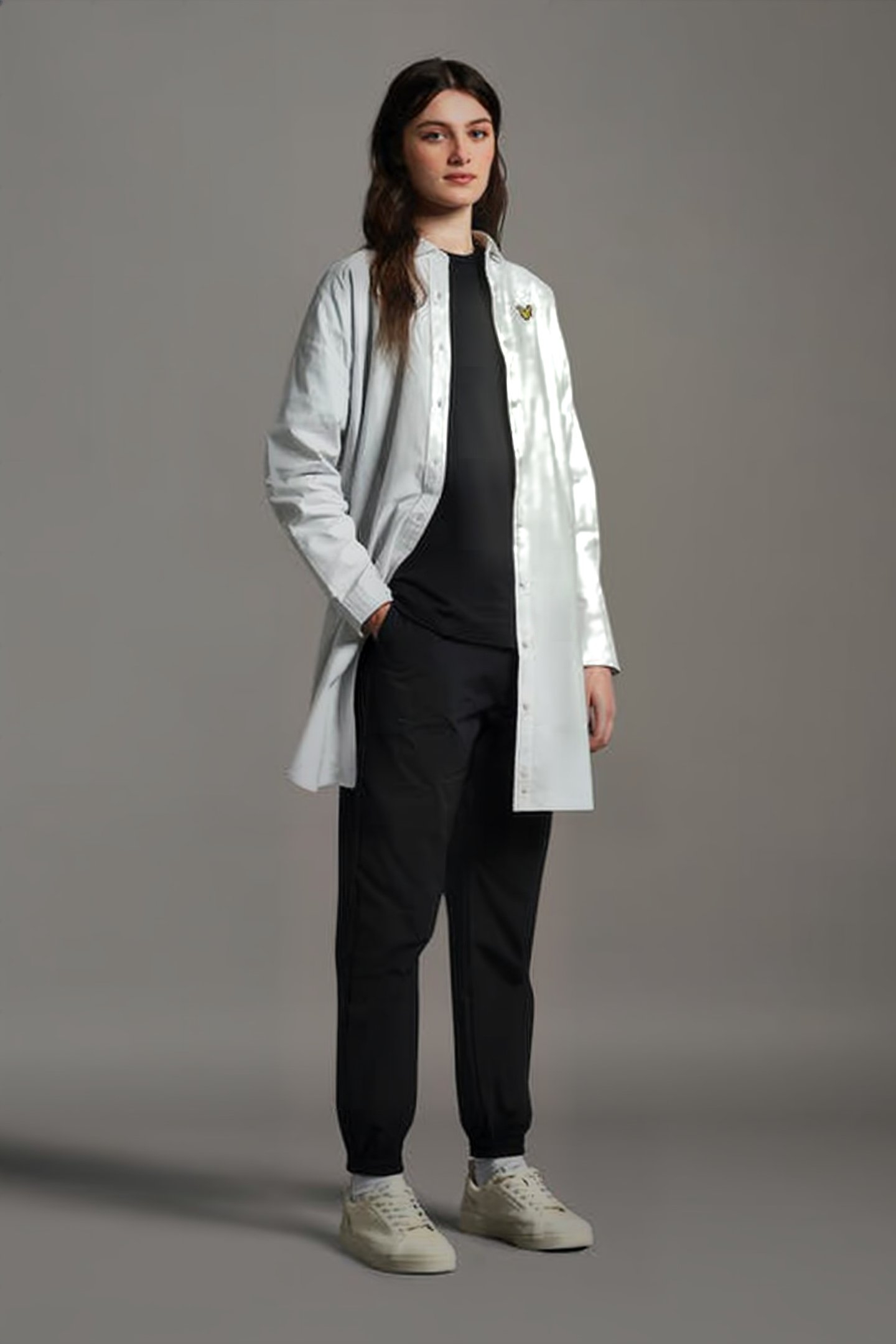 OVERSIZED SHIRT DRESS CLOUD 1