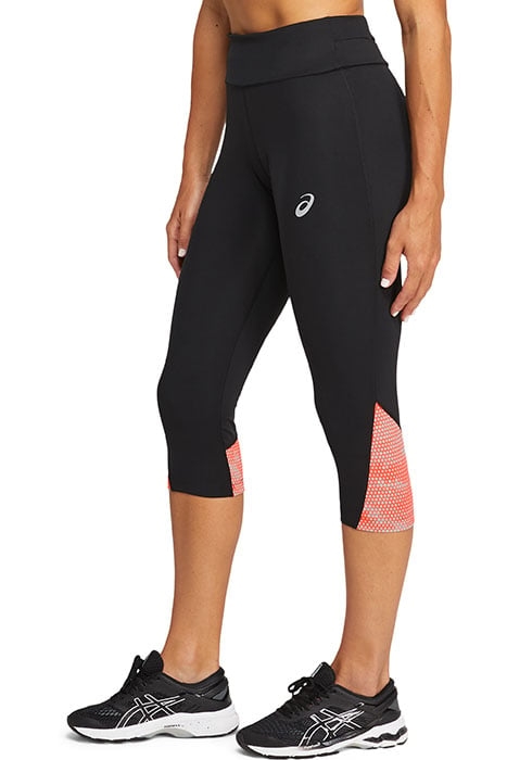SPORT RFLC KNEE TIGHT PERFORMANCE BLACK/FLASH CORAL 2