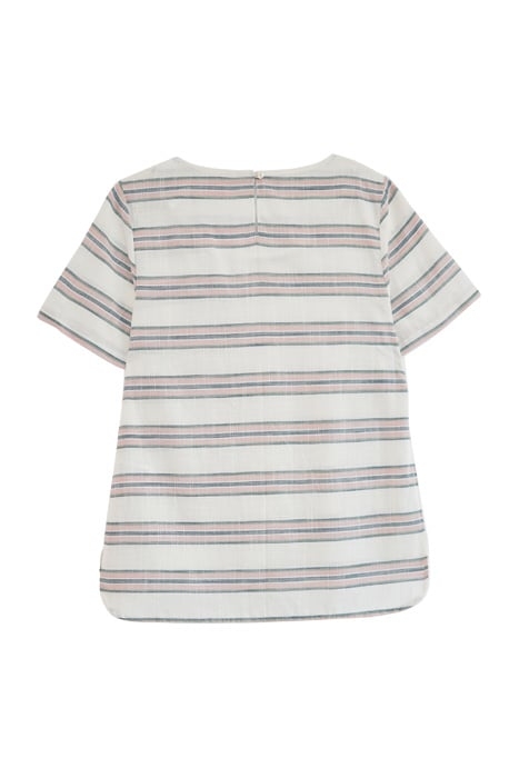 STRIPE TOP IVORY PRINT 2