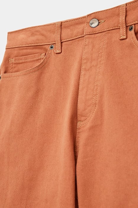 SKYE TWILL STRAIGHT 7/8 JEAN  BROWN 6