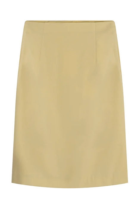 HIGH WAIST CREPE SKIRT WAX 5