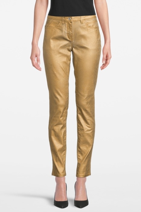 TROUSERS CASUAL LONG GOLD 1