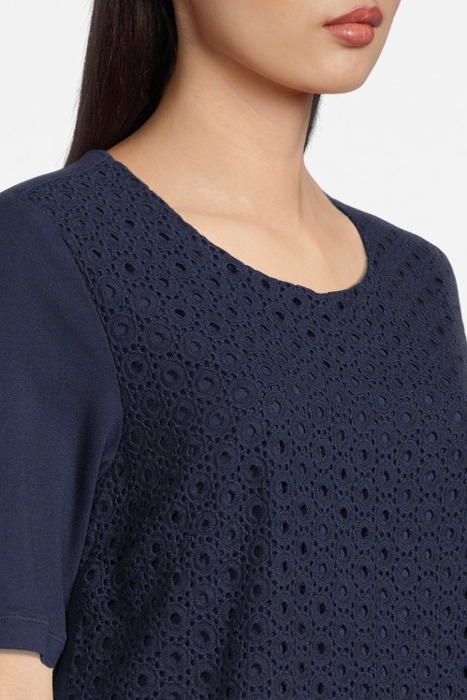 DRESS WOVEN MEDIUM NAVY I 5