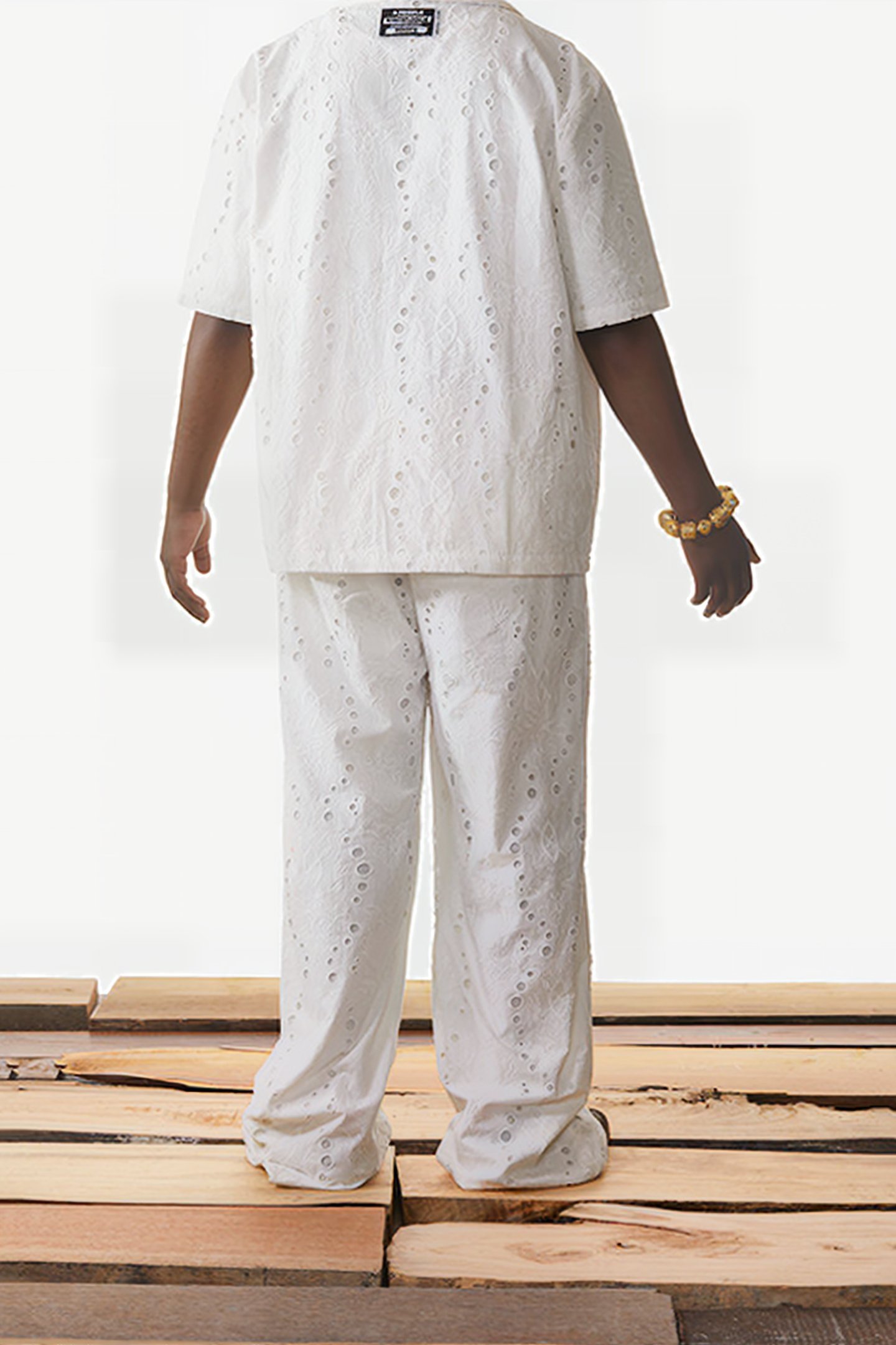 WHITE KOVAN LACE SHIRT 2