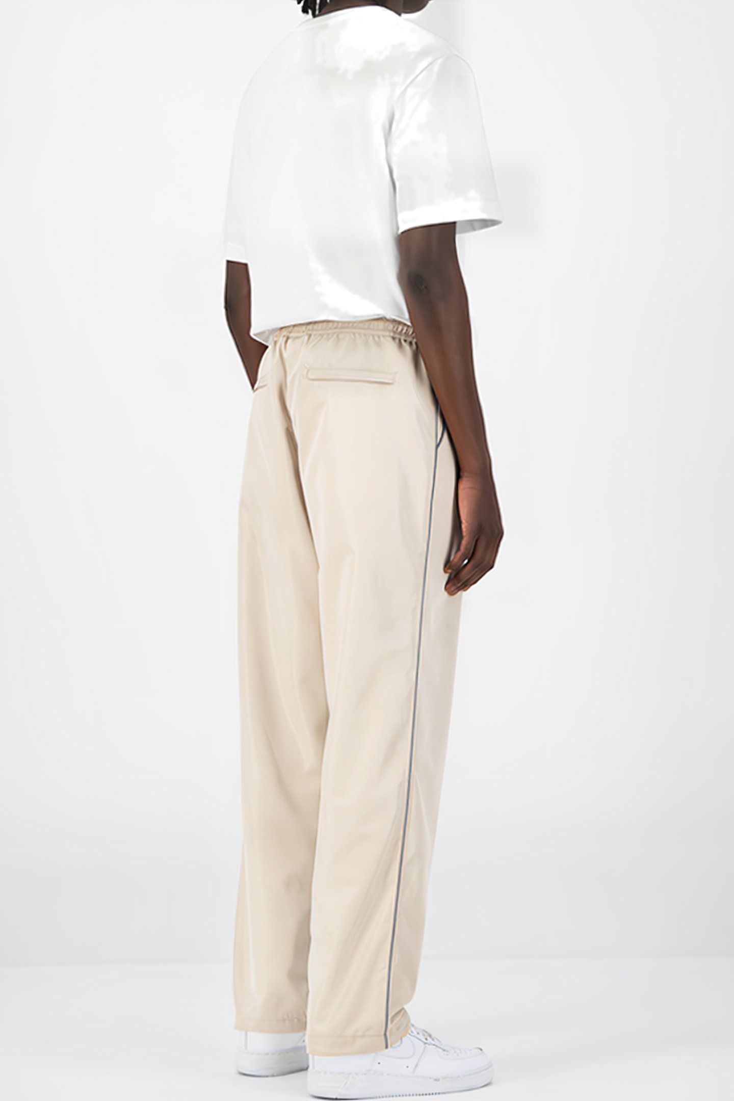 BEIGE ETRACK PANTS 2