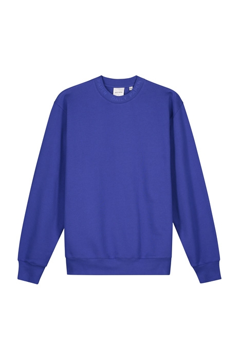 MAZARINE BLUE DERIB SWEATER 4