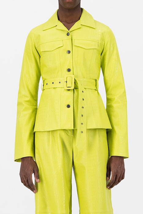 GREEN CROCO JALAT JACKET 7