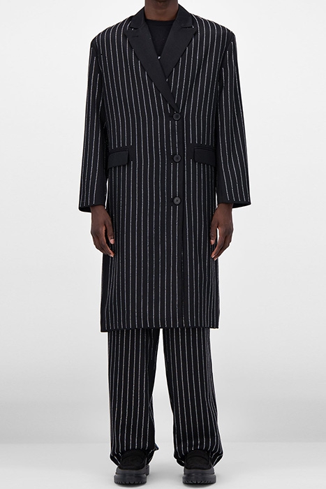 BLACK RHINESTONE JECKTA COAT 1