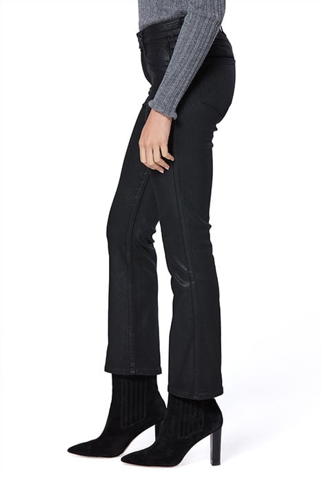 CLAUDINE DOUBLE BTN JOXXI PKT BLACK FOG LUXE COATING 3