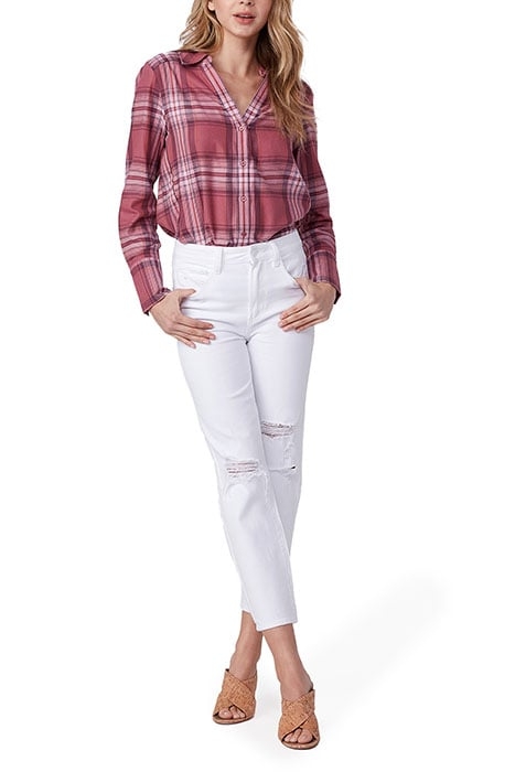 SARAH STRAIGHT ANKLE WHITE HOT DESTRUCTED 3