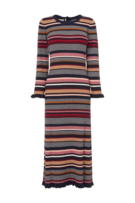 LILLIAN MIDI DRESS PINK 4