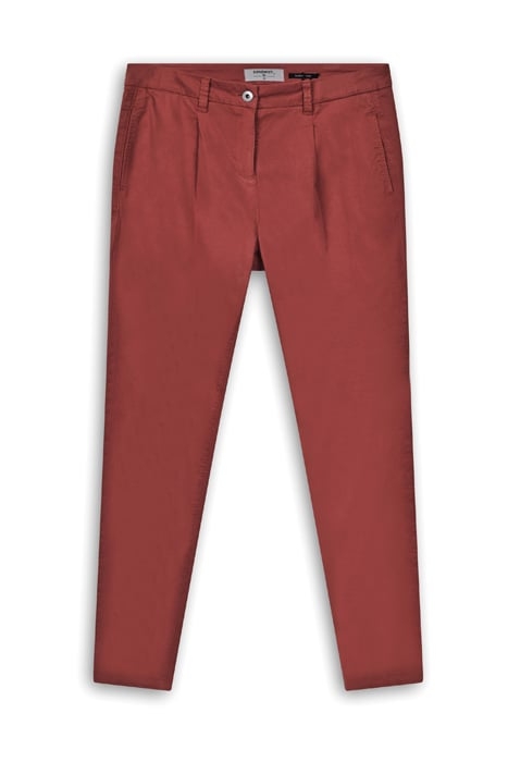 TROUSERS WOVEN LONG 24001767 FIRED BRICK 1