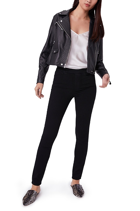 HOXTON ULTRA SKINNY PULL ON BLACK SHADOW 4