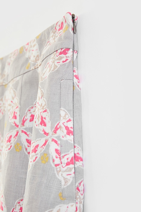 DIXIE LINEN SKIRT NAT 5