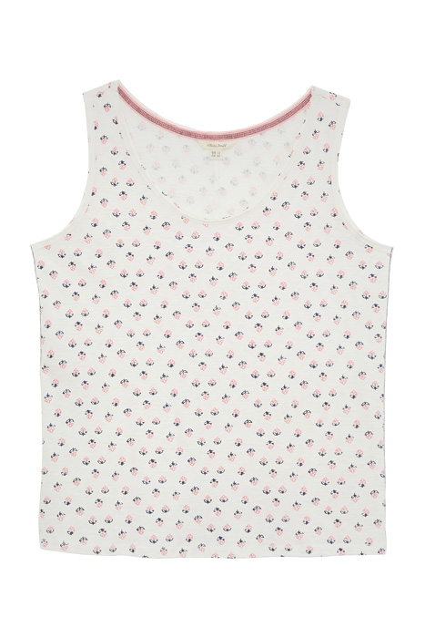 VOYAGE JERSEY VEST WHITE MLT 1