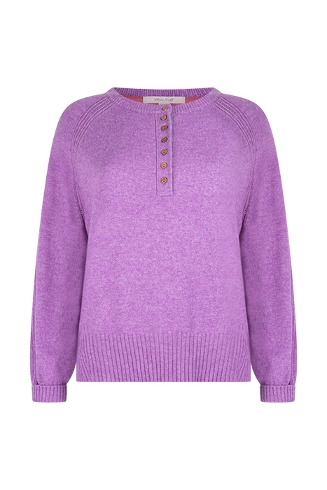 HOLLY HENLEY JUMPER BRIGHT PURPLE 1