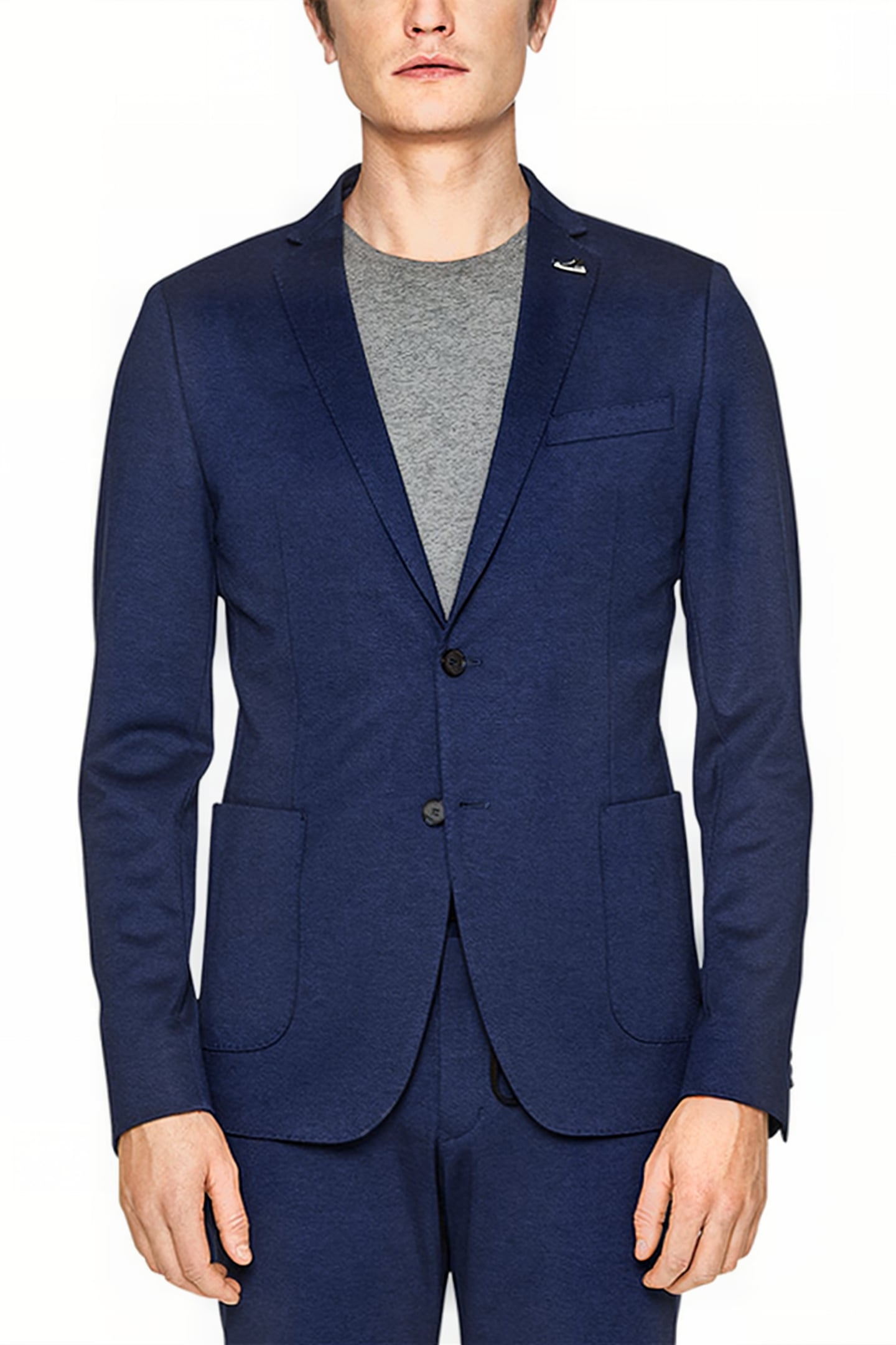 BLAZER LONG SLEEVE JOGG S BLACK LABEL DARK BLUE MELANGE 2