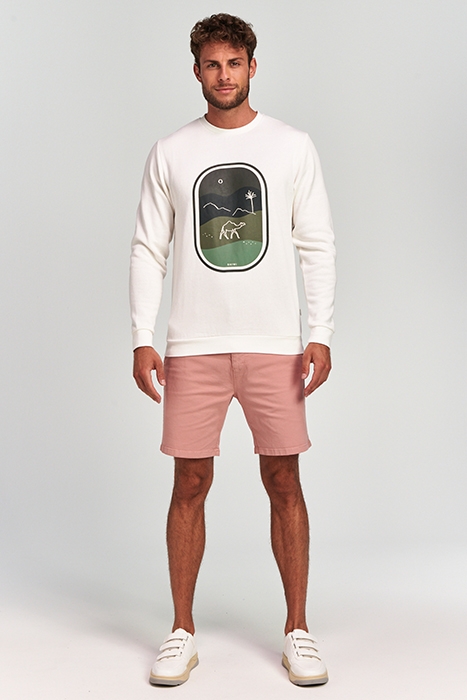 MEN SWEATER SAHARA JET STREAM WHITE 4