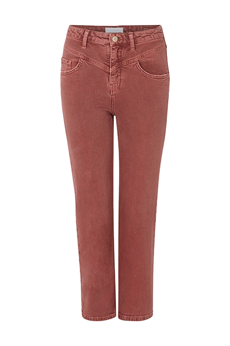 VINTAGE STRAIGHT - COLOR DENIM - JEAN RUBIN RED 1
