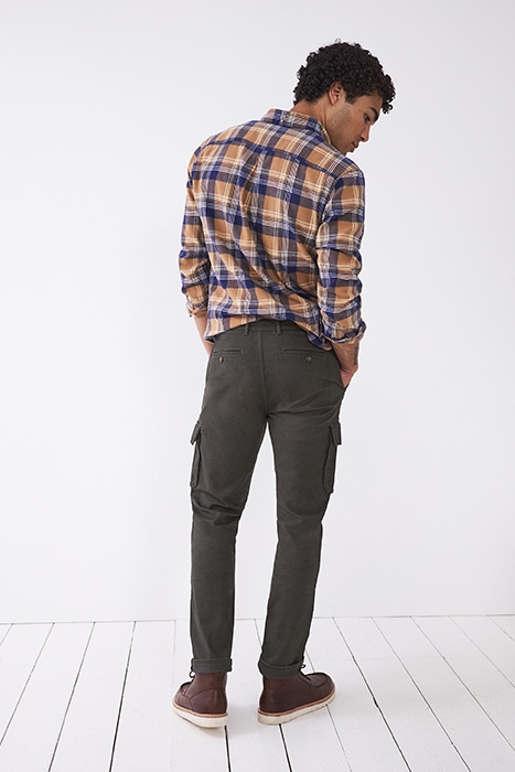 WALTON CARGO TROUSER WASHED BLACK 3