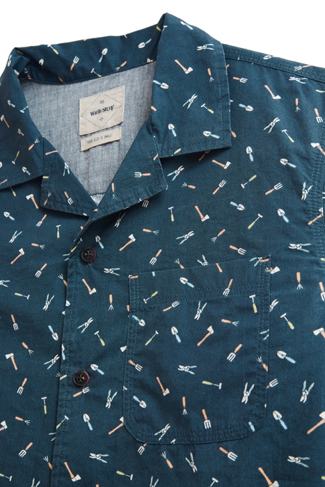 TOOLS PRINT PJ TOP NAVY MULTI 5