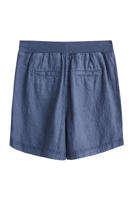 EFFIE LINEN SHORTS  BLUE 7