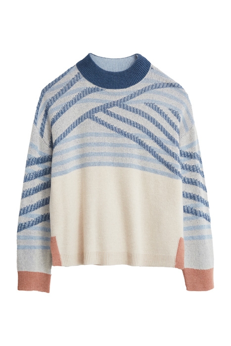 CUT ABOUT STRIPE JUMPER BLUE MULTI 1