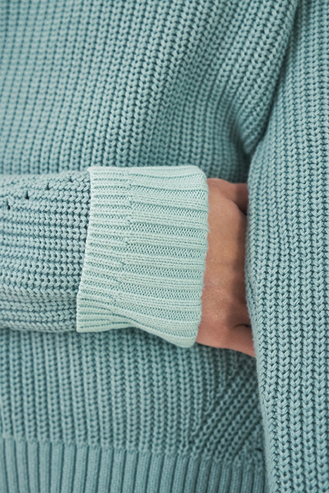 UNA PLAIN JUMPER MID TEAL 4