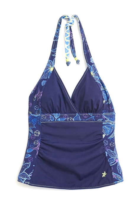COASTAL REVERSIBLE TANKINI NAVY 1