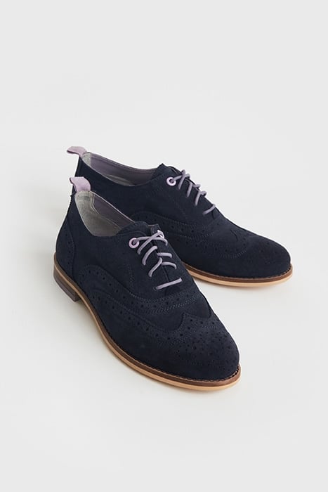 THISTLE LACE UP BROGUE DARK NAVY 2