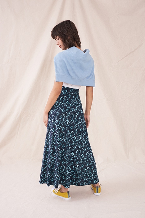 JADA ECO VERO JERSEY SKIRT PLUM 3