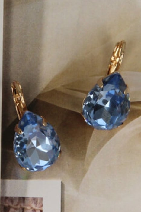 OTAZU LIGHT SAPPHIRE BLUE EARRINGS LIGHT BLUE 4