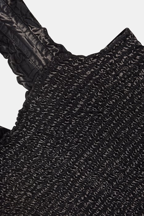 Ruffle top jill&mitch by shoeby darkgrey 3