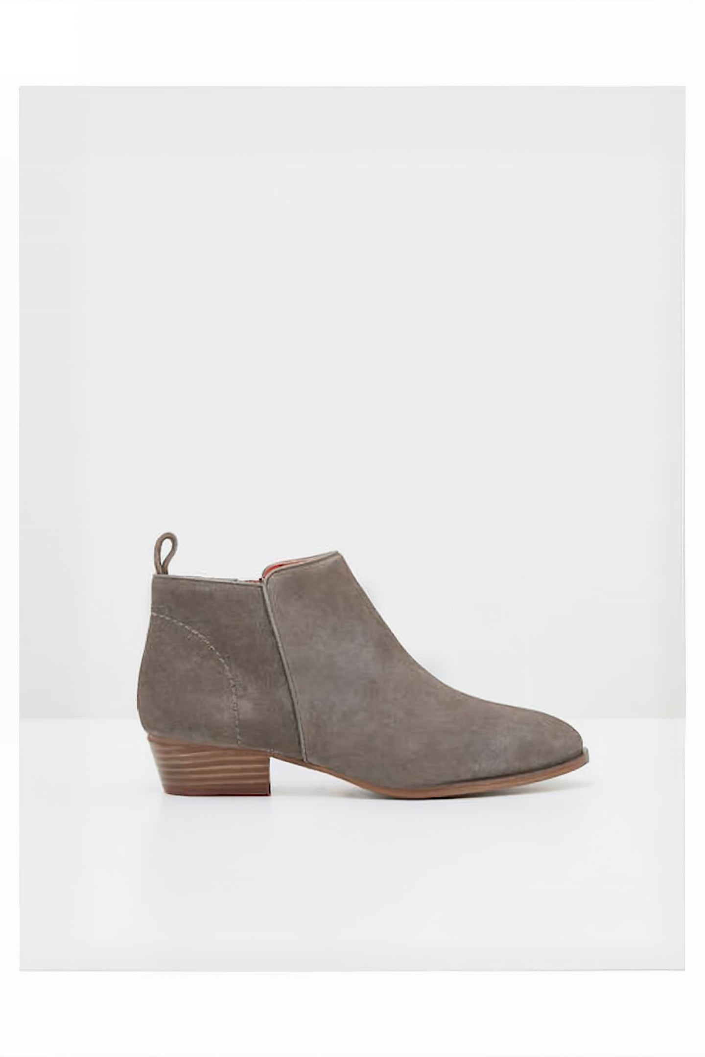 WILLOW SUEDE ANKLE BOOTS DARK GREY 1